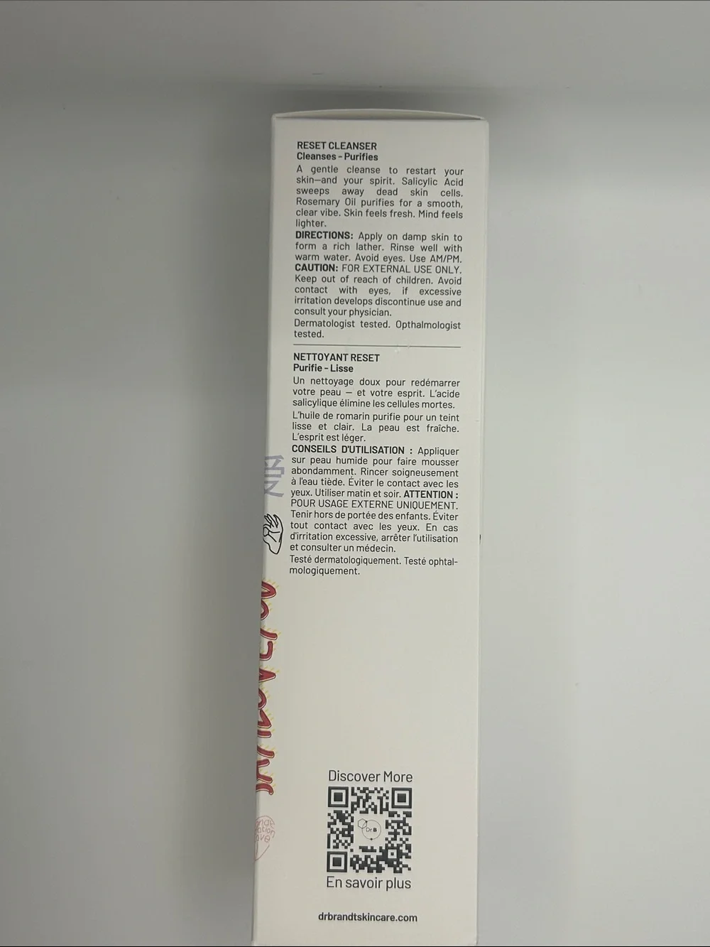 NEW Dr. Brandt Reset Cleanser for Combination/Oily Skin